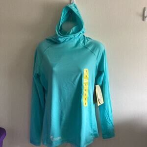 Small blue mossy oak elements long sleeve shirt thin athletic